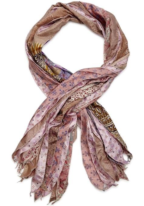 15 Panel Silk Scarf
