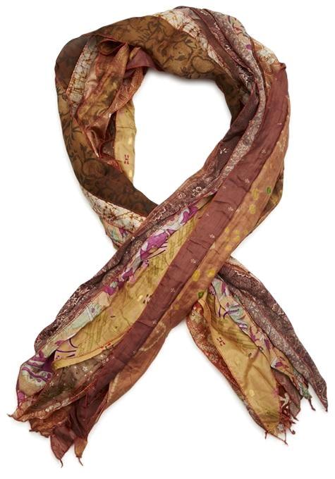 15 Panel Silk Scarf