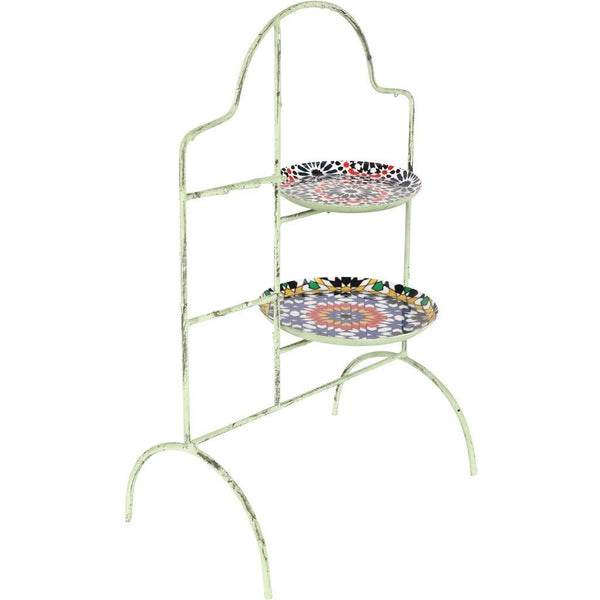 2 Tier Iron Jewellery Stand