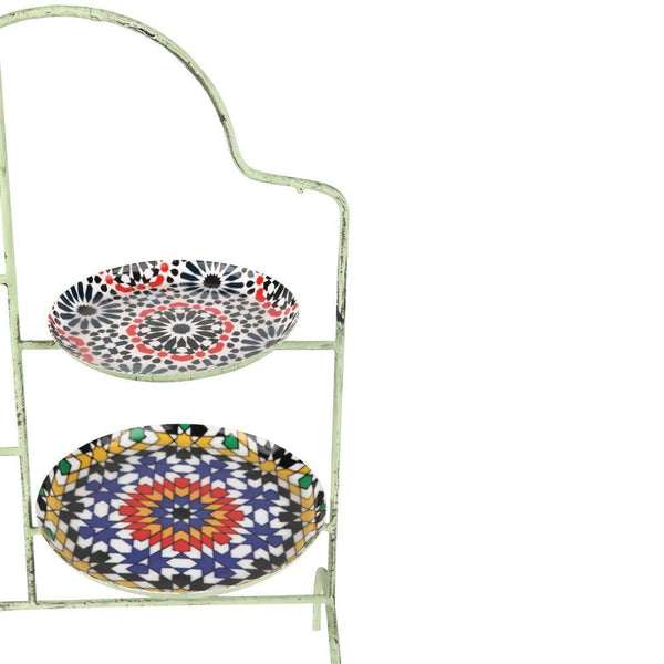 2 Tier Iron Jewellery Stand