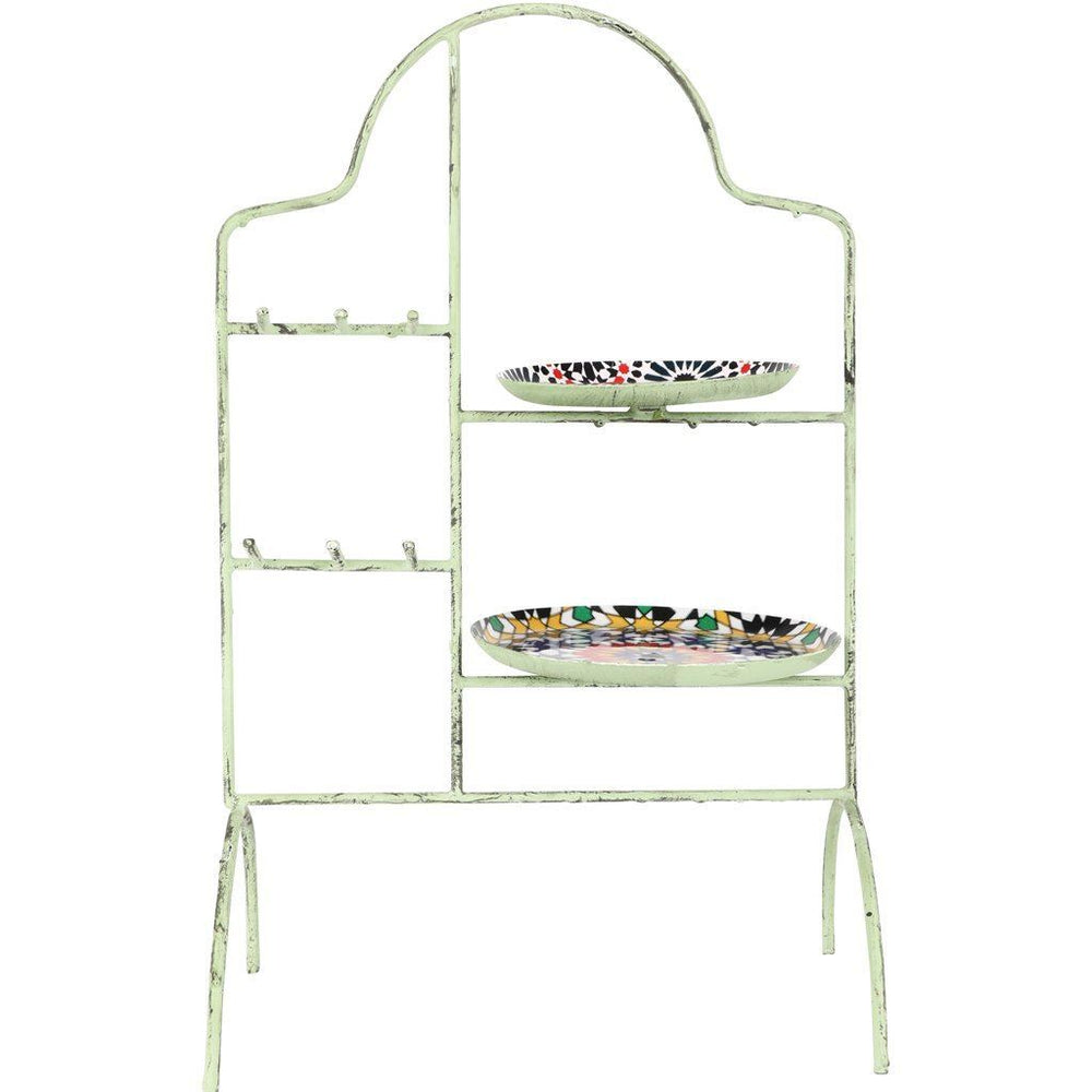 2 Tier Iron Jewellery Stand