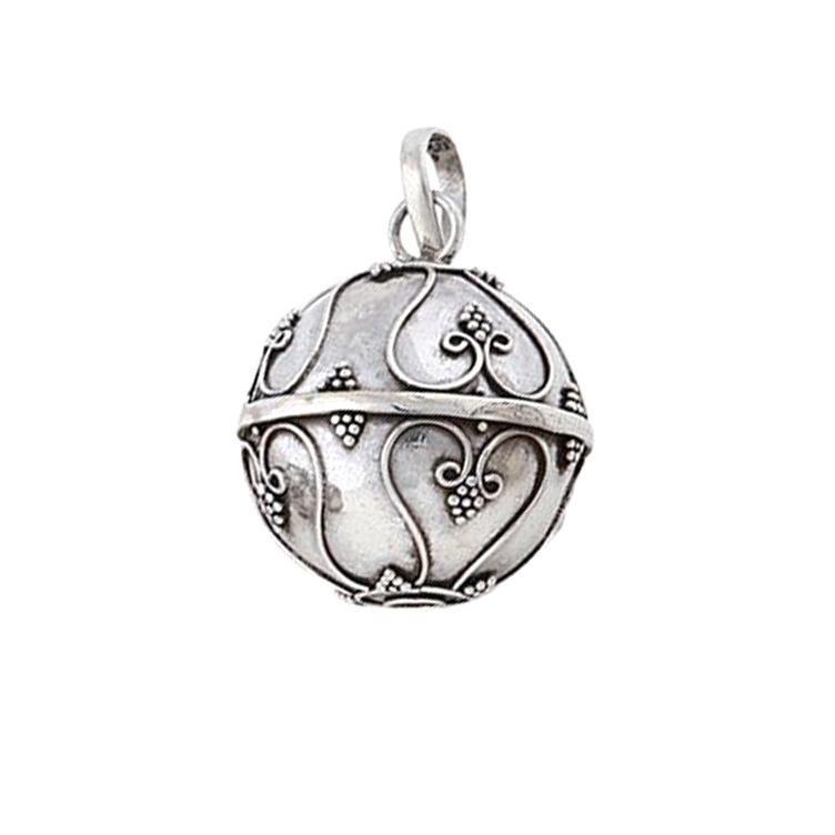 22mm Fine Filigree Detail Harmony Ball Pendant