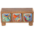 3 Drawer Handpainted Ceramic Box