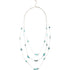 3 Strand Blue Bead Necklace