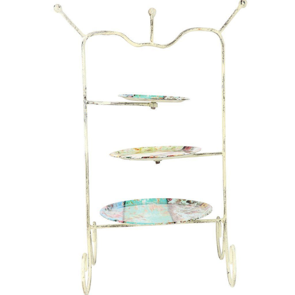 3 Tier Iron Jewellery Stand