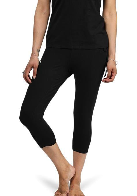 3/4 Side Tie Yoga Leggings